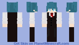 Mafia Boss (Blue) Minecraft Skin