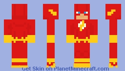 Flash | Age 23 | DC Comics Minecraft Skin