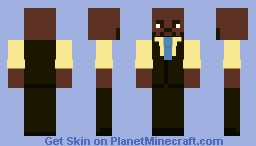 Luke Cage | Mayor | Age 37 | Marvel Comics Minecraft Skin
