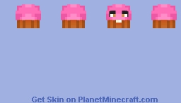 Carl The Cupcake - Five Nights At Freddy's Minecraft Skin