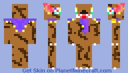 Oso Jucumari Cafe Minecraft Skin