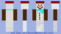 Snow man Minecraft Skin
