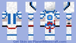 British astronaut Minecraft Skin