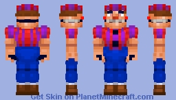 FNaF 4 - Nightmare Balloon Boy (BB) Minecraft Skin