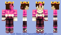 MCC Party 2 Smallishbeans - Pink Parrots Minecraft Skin