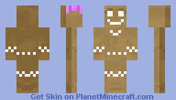 Advent calendar skin pack: december 2, miss gingerbread Minecraft Skin