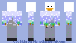 SNOWY MOUNTAINS HOODIE (GOOSE) V2 Minecraft Skin