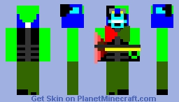 Christimas nightmare bonnie Minecraft Skin