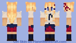 touko rikuno Minecraft Skin