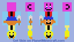 Kirb Stack Minecraft Skin