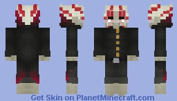 Ken "Orakun" Takakura | Turbo Granny Form | Dandadan | 1.8+ Minecraft Skin