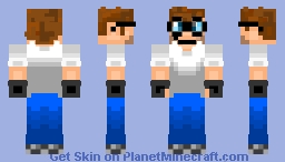Nerd Minecraft Skin