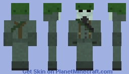 Soviet NBC L2 Suit with hosed GP-5 gas mask Minecraft Skin