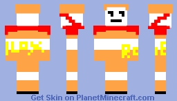Swrred roblox inspiration Minecraft Skin