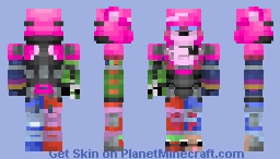 Mecha Team Leader - Fortnite Minecraft Skin