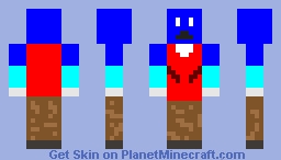 Herobrine aka fopro (my first subscriber) Minecraft Skin