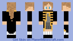 hufflepuff girl Minecraft Skin