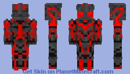 Ultraman Nexus - Dark Zagi Minecraft Skin