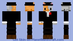 Mafia cat Minecraft Skin
