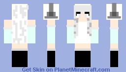 windy girl Minecraft Skin