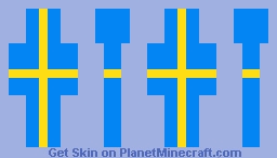 sweden köttbullar Minecraft Skin