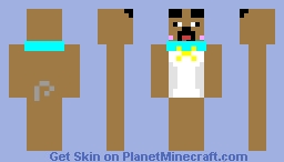Brown Pug Minecraft Skin