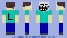 Trollface Minecraft Skin