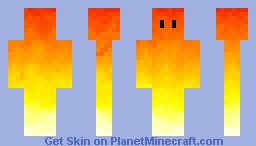 Fire Minecraft Skin