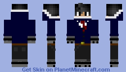 Suit/School (Werewolf) Minecraft Skin