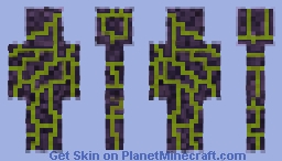 Embodiment of Toxicity Minecraft Skin