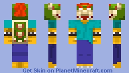 Herobrine Bowser Minecraft Skin