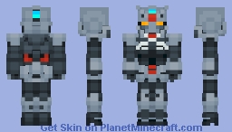 RX-78XX Gundam Pixy (Fred Reber) Minecraft Skin