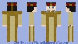 Rassilon the Tyrant (Doctor Who - The Five Doctors) Minecraft Skin