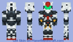 RX-78-01 01 Gundam Minecraft Skin