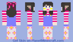 Valerie Hello Kitty Minecraft Skin