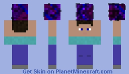 Baby Steve Carrying Magic Orb Minecraft Skin