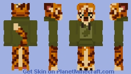 Cute Tiger Minecraft Skin