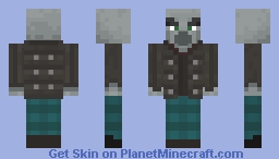 Vindicator Player Minecraft Skin