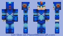 X (Mega Man X) Minecraft Skin