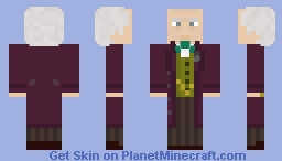 The Curator (Doctor Who - Stranded) Minecraft Skin