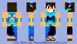 Leon13 no Egito Minecraft Skin