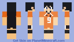 Kageyama Tobio Skin Minecraft Skin