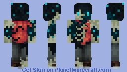 Sculk Infection Grian Minecraft Skin