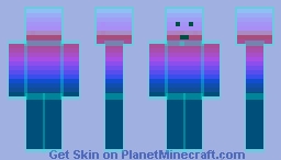 Sunset gradient Minecraft Skin