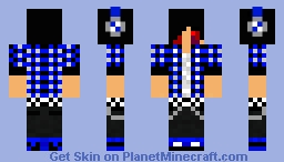 Bloodied cool man Minecraft Skin