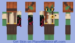 Steampunk goblin Minecraft Skin