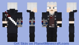 Nero - Devil May Cry 5 Minecraft Skin