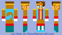 Monkey "Ken" Kahn (My Design) Skin Minecraft Skin