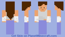 1st skin i ever made hehee Minecraft Skin