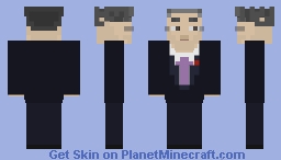 Han Duck-Soo (Former SK acting pres.) Minecraft Skin